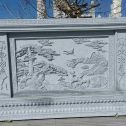 聊城 芝麻白大型照壁，屏风，影壁