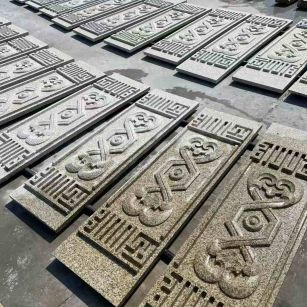 聊城 黄金麻花岗岩外墙雕刻板