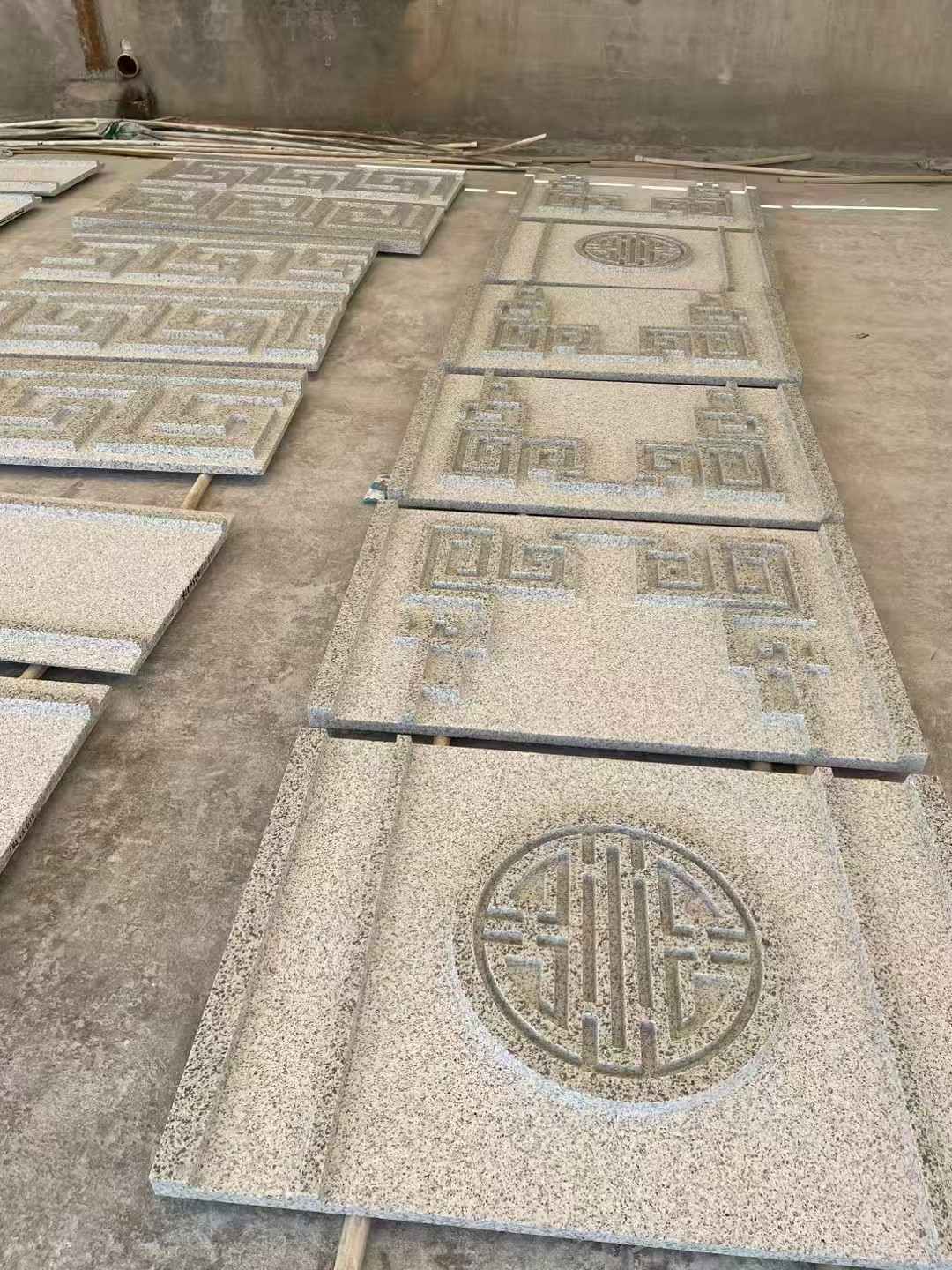 聊城 白麻花岗岩外墙立面雕刻板