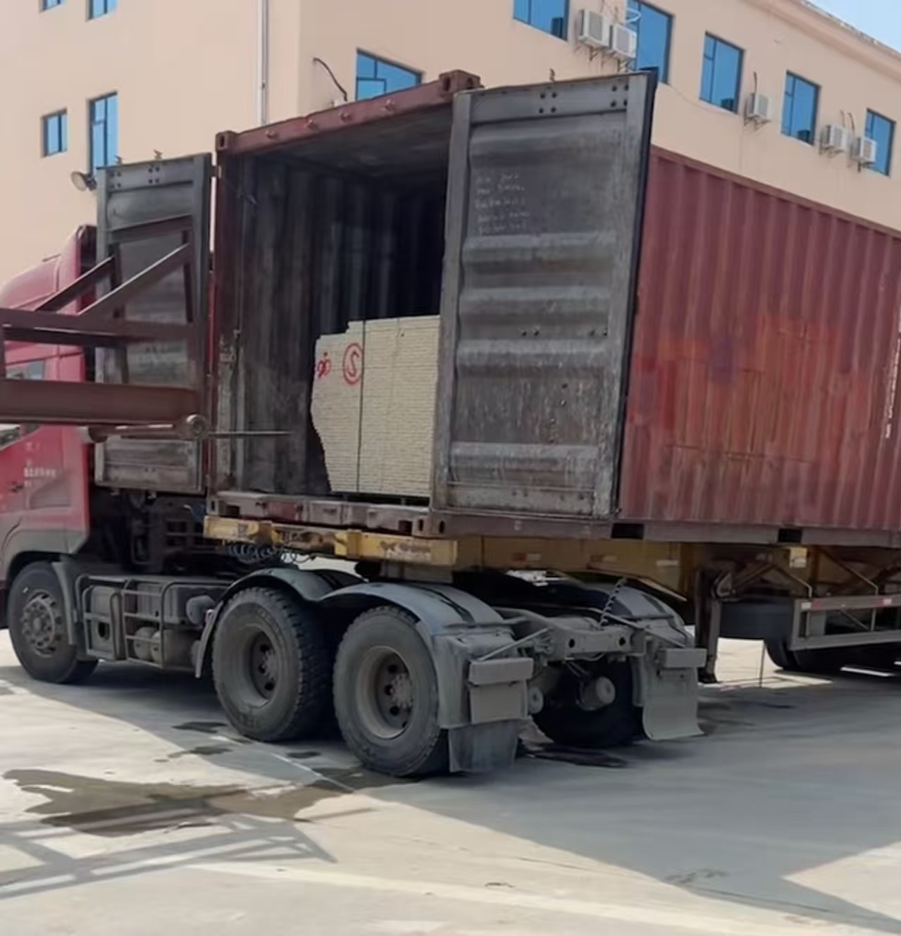 聊城 黄金麻荔枝面毛板