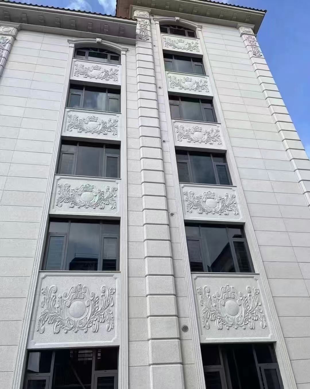 聊城 白麻荔枝面花岗岩别墅外墙干挂