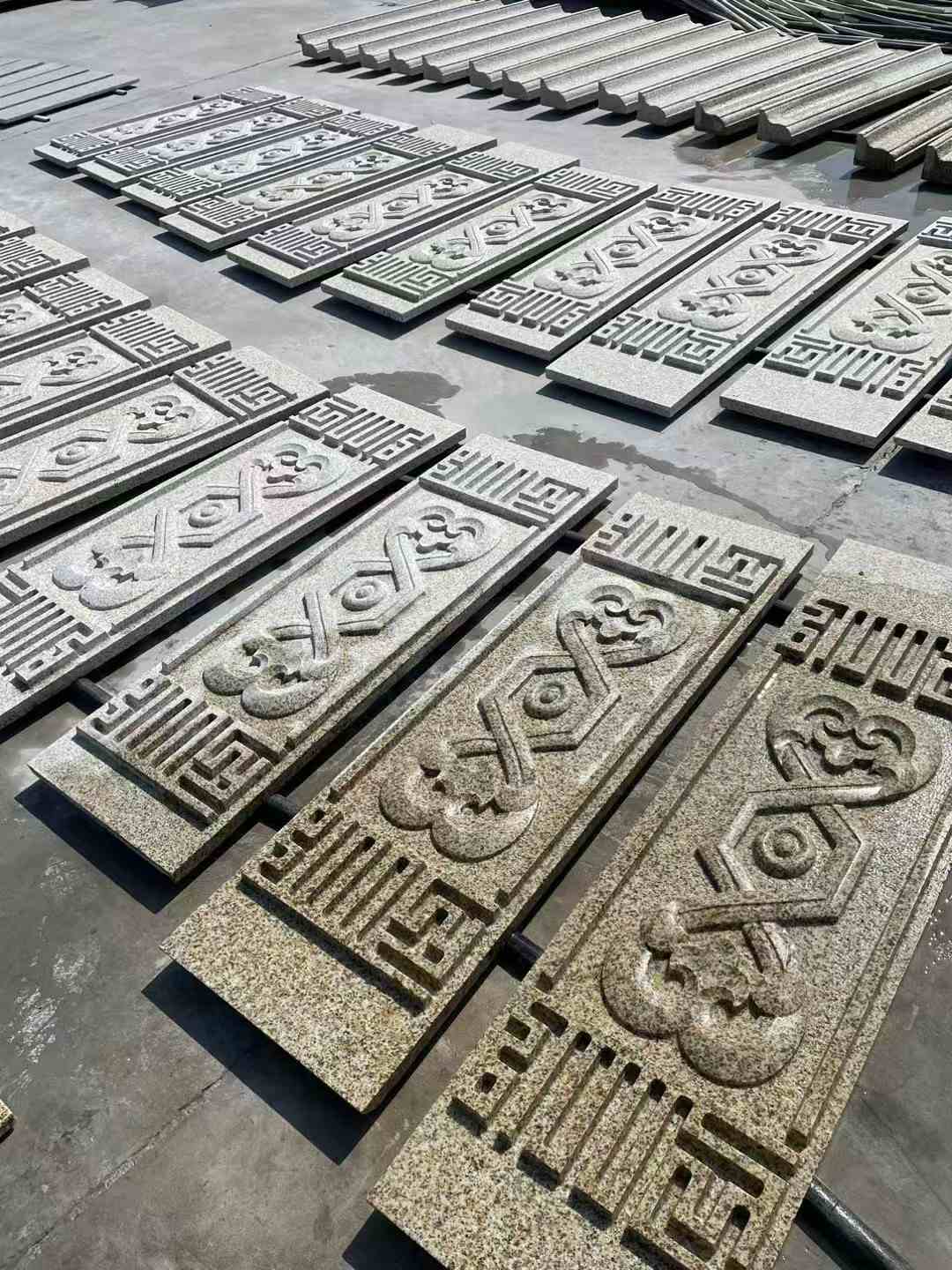 聊城 黄金麻花岗岩外墙雕刻板