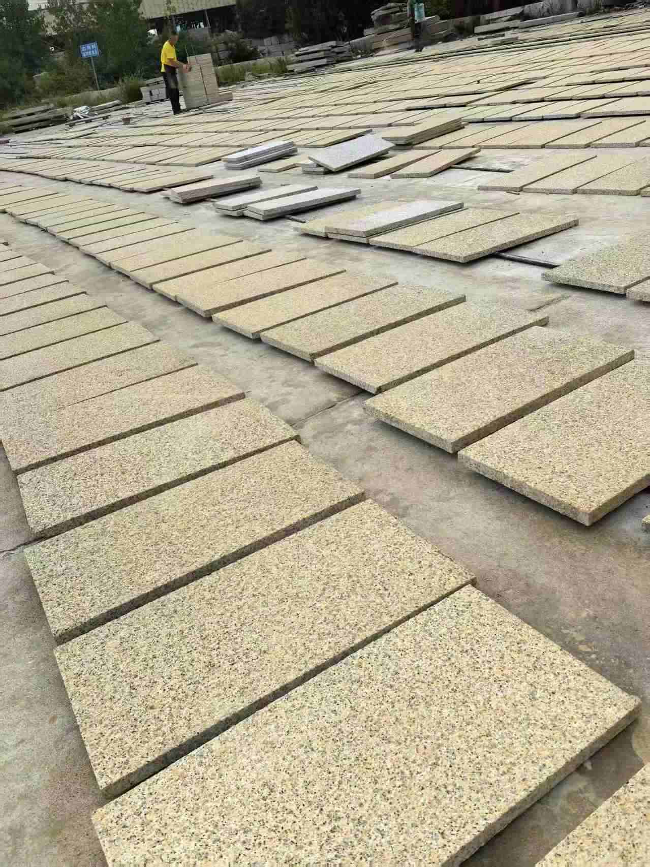 聊城 黄金麻荔枝地铺石面排板