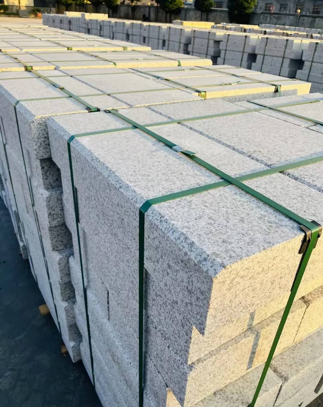 聊城 白麻花岗岩路沿石，马路牙子，路缘石，平石，立缘石等