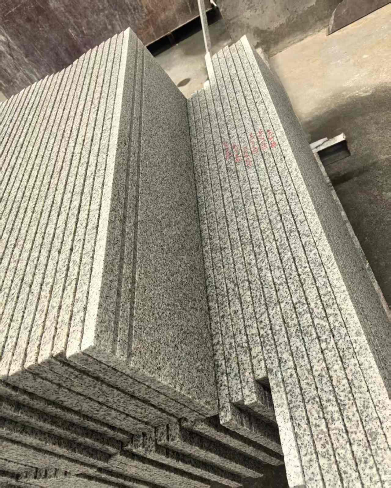 聊城 白麻荔枝面花岗岩楼梯踏步